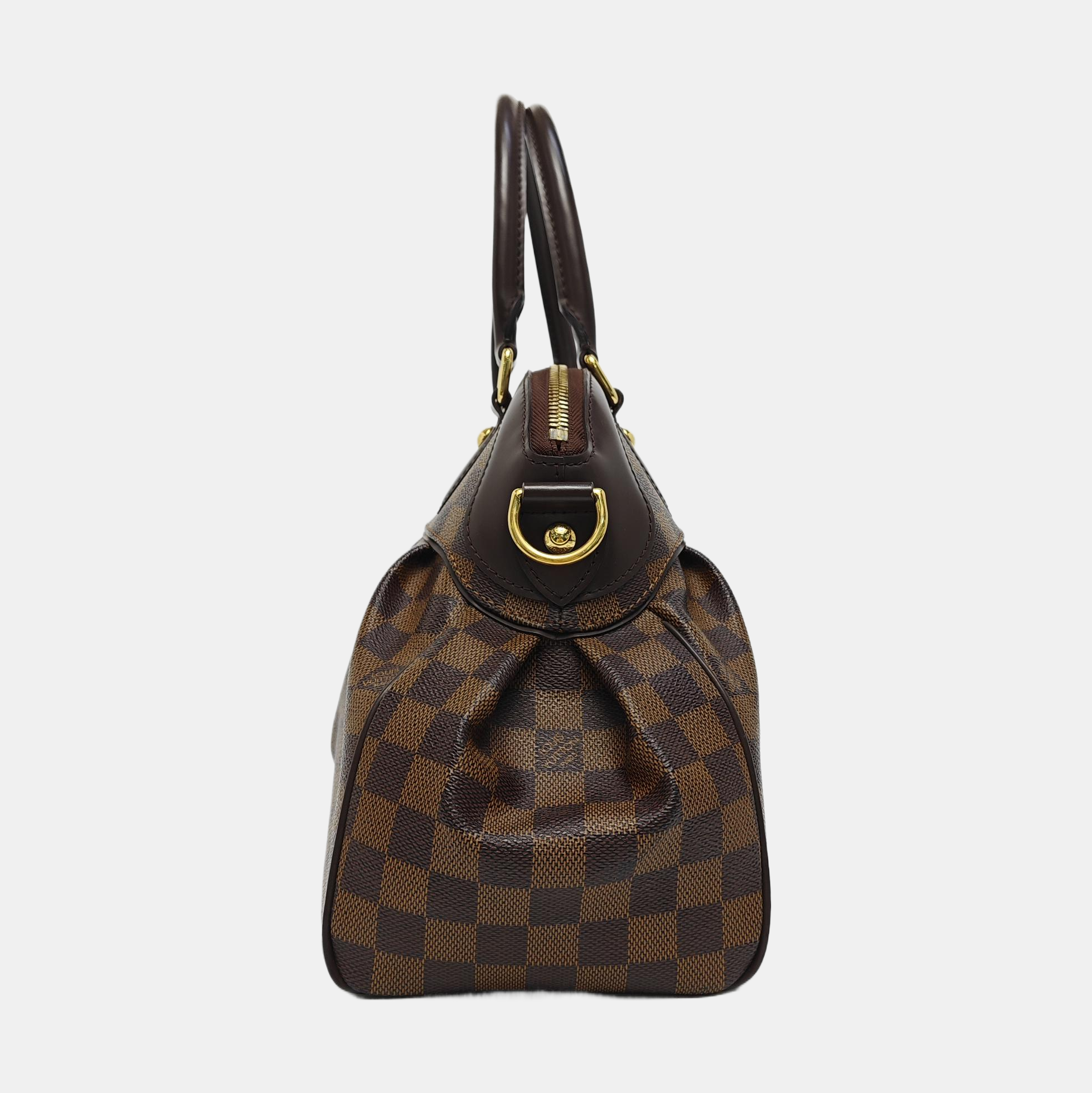 TREVI PM Damier Ebene Coated Canvas Brown