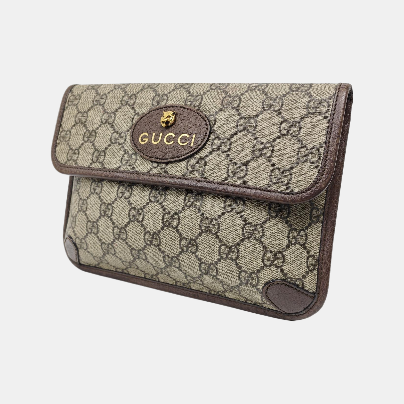 Neo Vintage Monogram Coated Canvas Beige