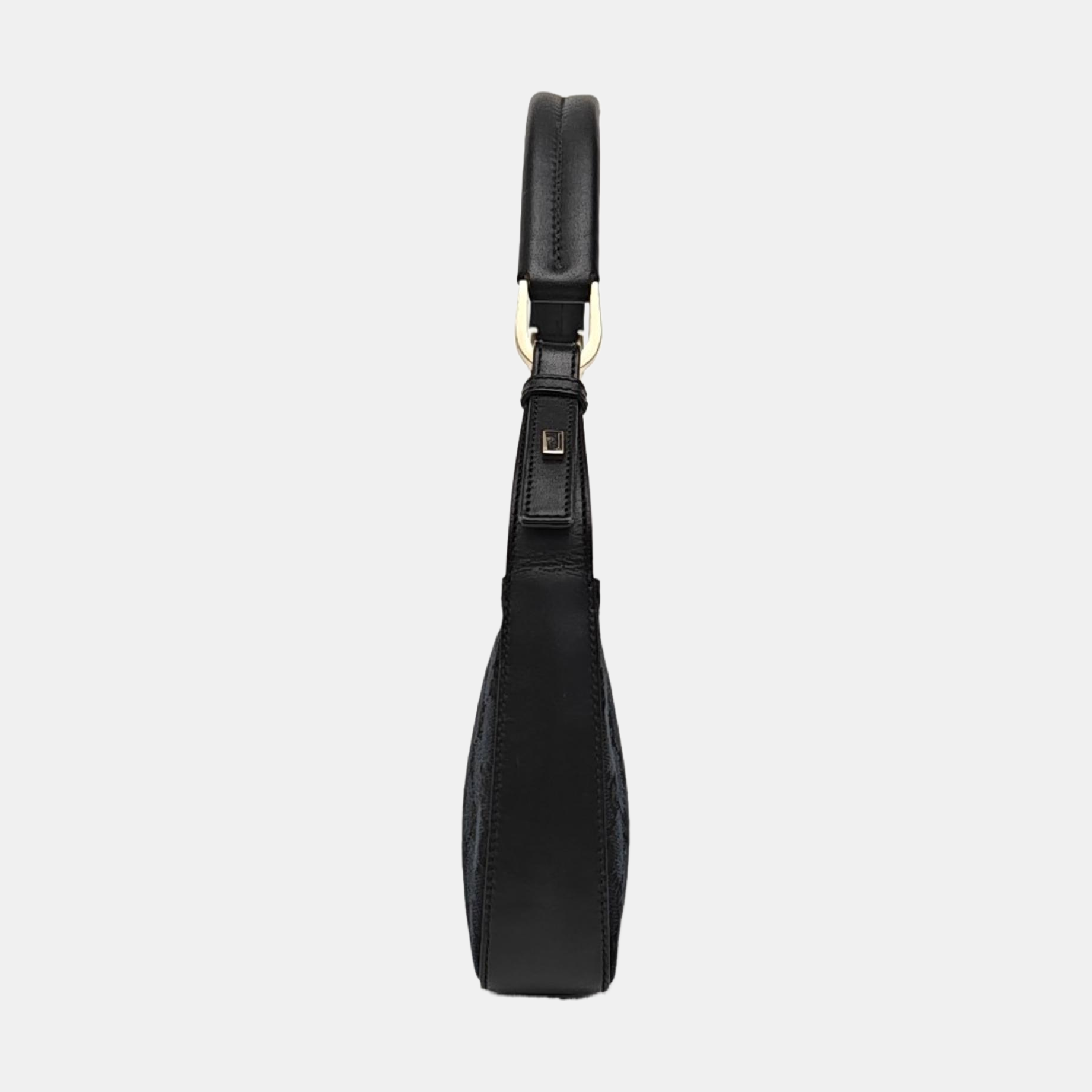 Monogram Canvas Top Handle Bag Black