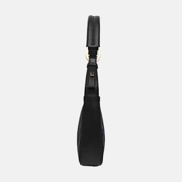 Monogram Canvas Top Handle Bag Black