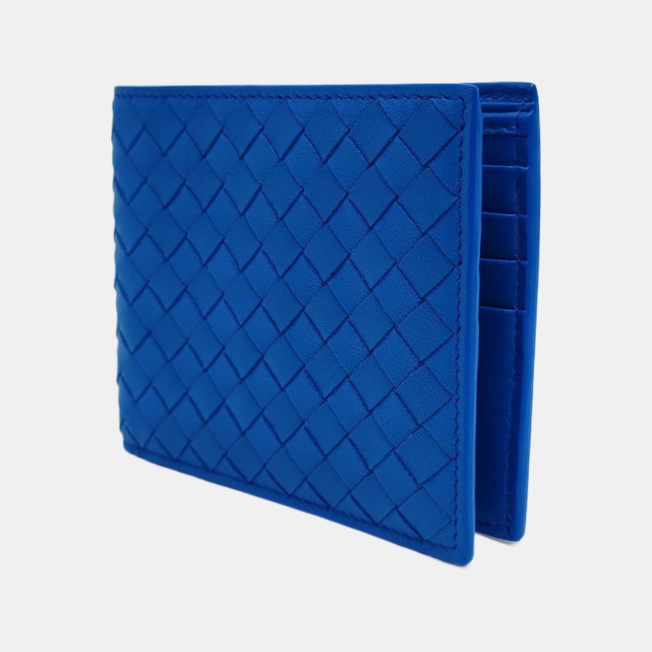 Lambskin Wallet Blue