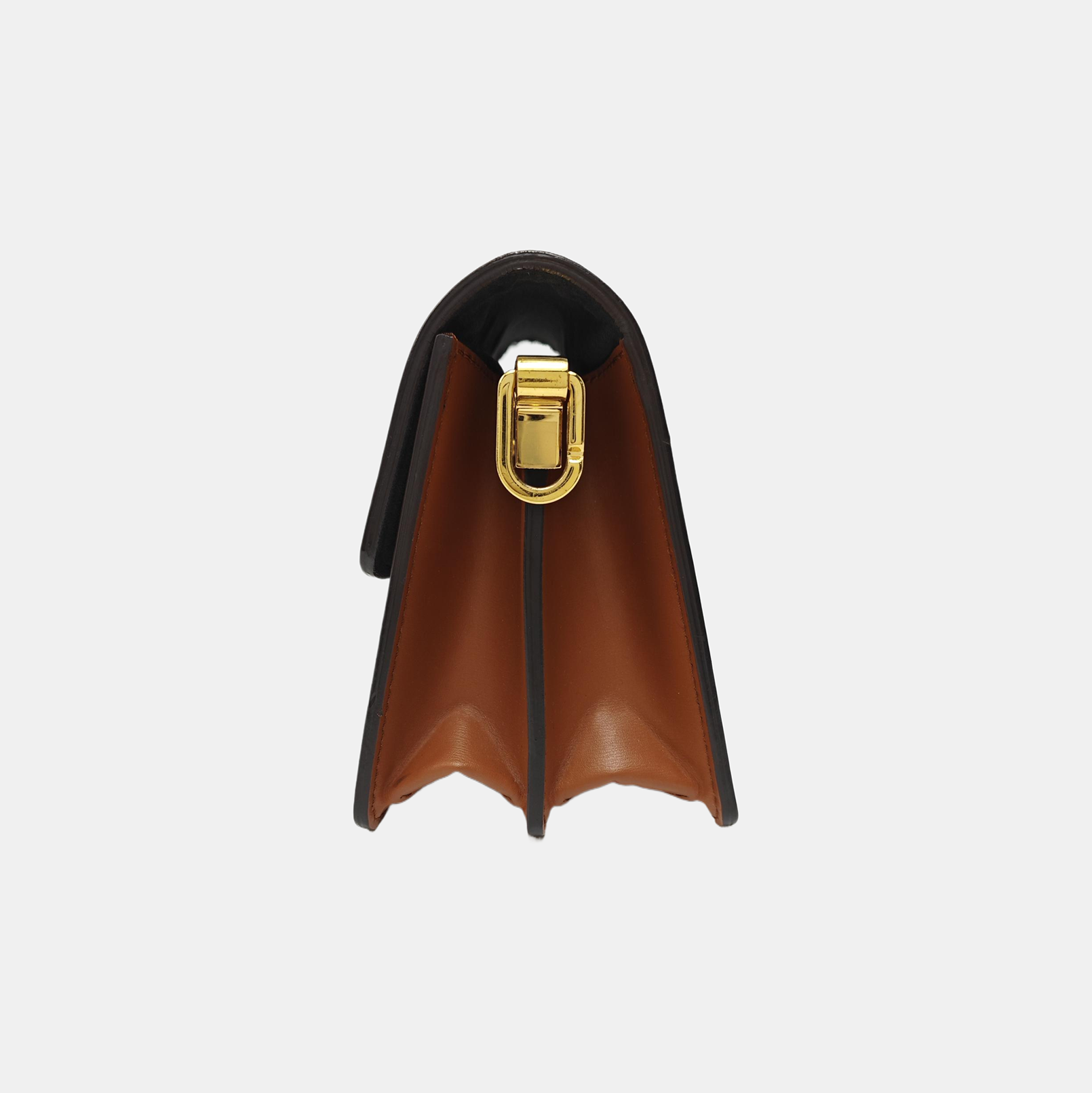 DAUPHINE Mini Monogram Coated Canvas Brown