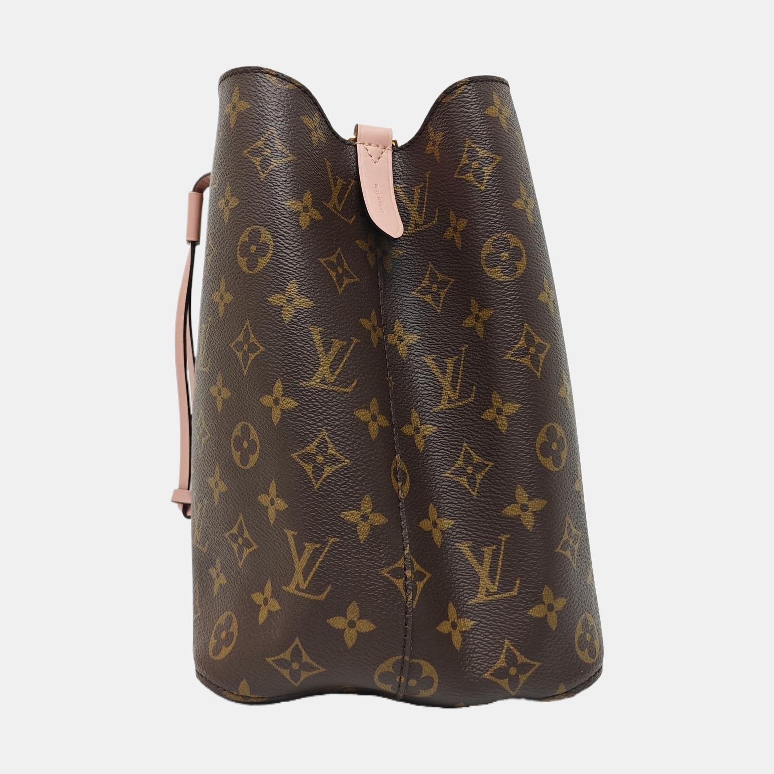 NÉONOÉ MM Monogram Coated Canvas Brown
