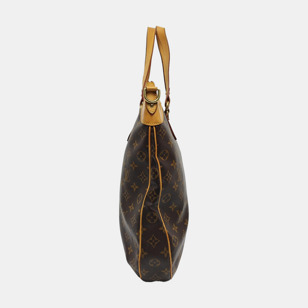ODEON Monogram Coated Canvas Brown