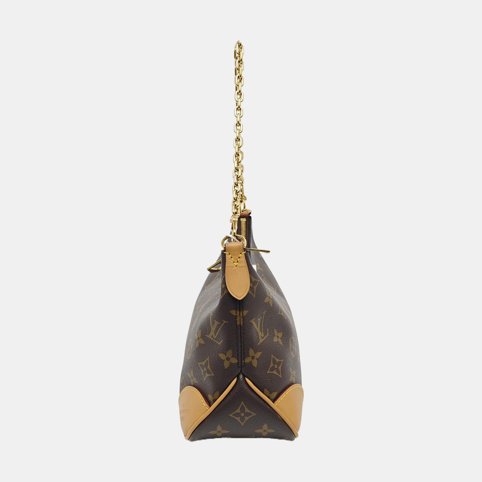 BOULOGNE Monogram Coated Canvas Brown