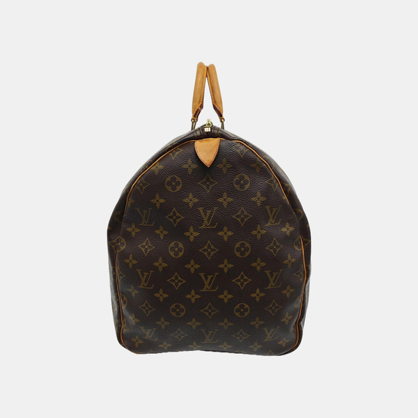 SAC SOUPLE 55 Monogram Coated Canvas Brown