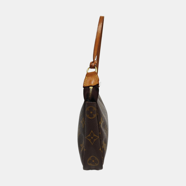 ACCESSOIRES Monogram Coated Canvas Brown