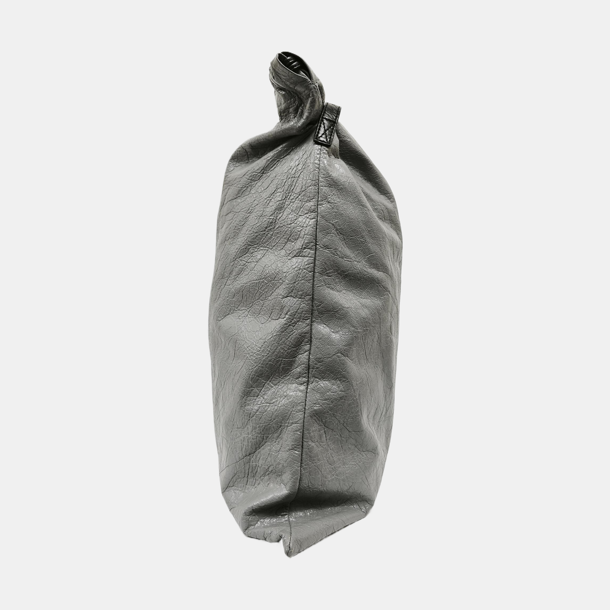 Lambskin Shoulder Bag Gray