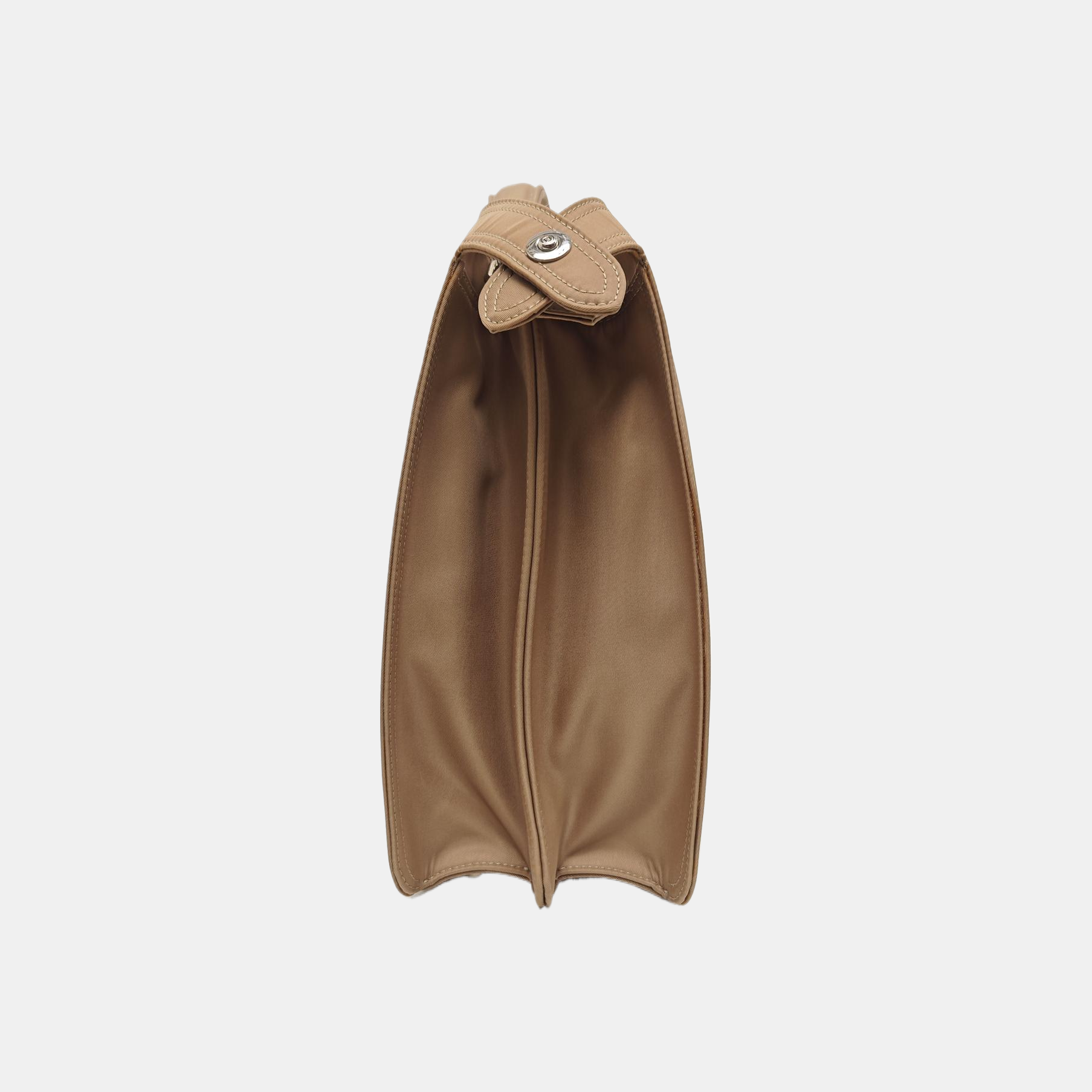 Nylon Shoulder Bag Brown