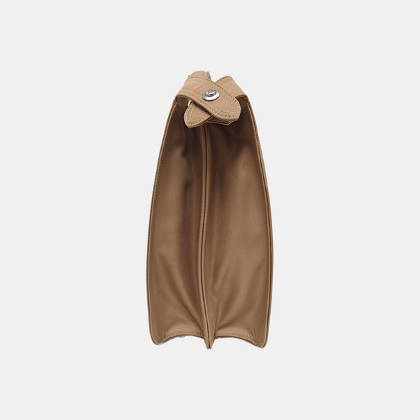 Nylon Shoulder Bag Brown