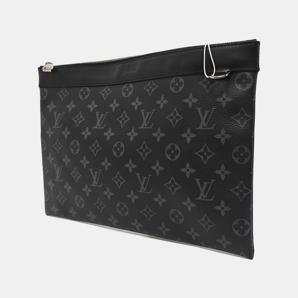 DISCOVERY Monogram Coated Canvas Black
