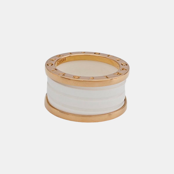 B.ZERO1 18k Rose Gold Ring EU 55