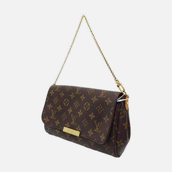 FAVORITE MM Monogram Coated Canvas Brown