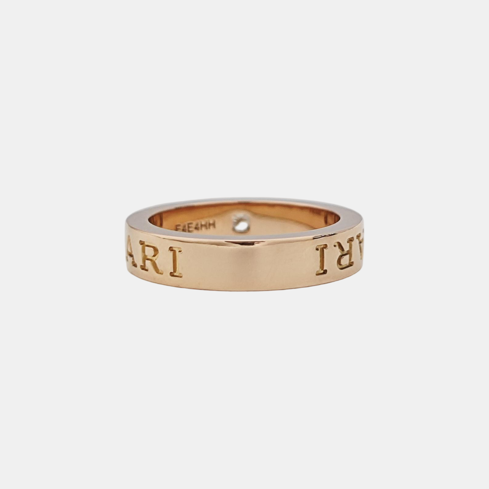 B.ZERO1 18k Rose Gold Ring EU 50