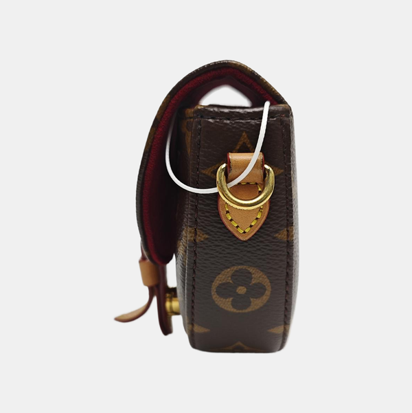 CHANTILLY Mini Monogram Coated Canvas Brown