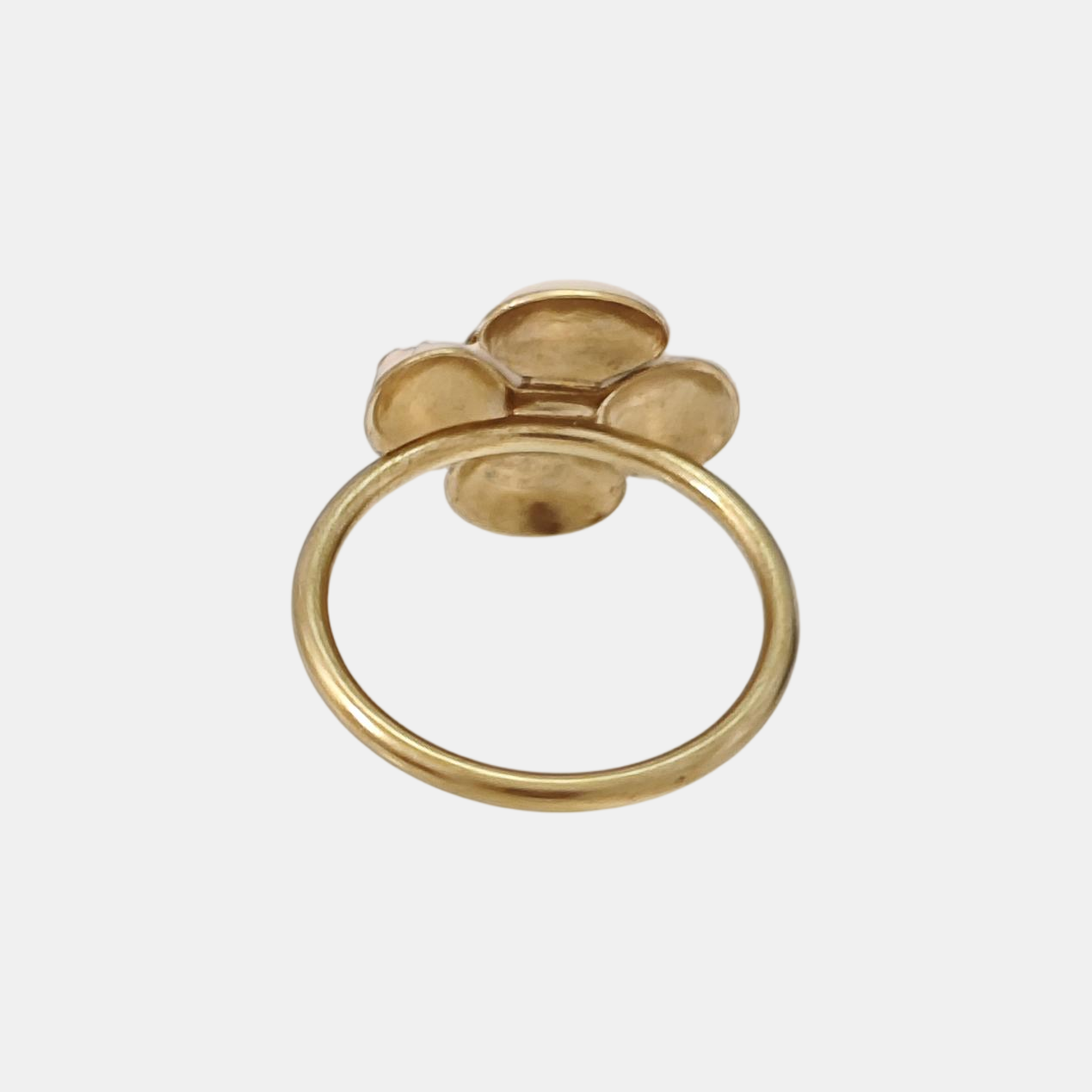 Metal Gold Ring EU 52