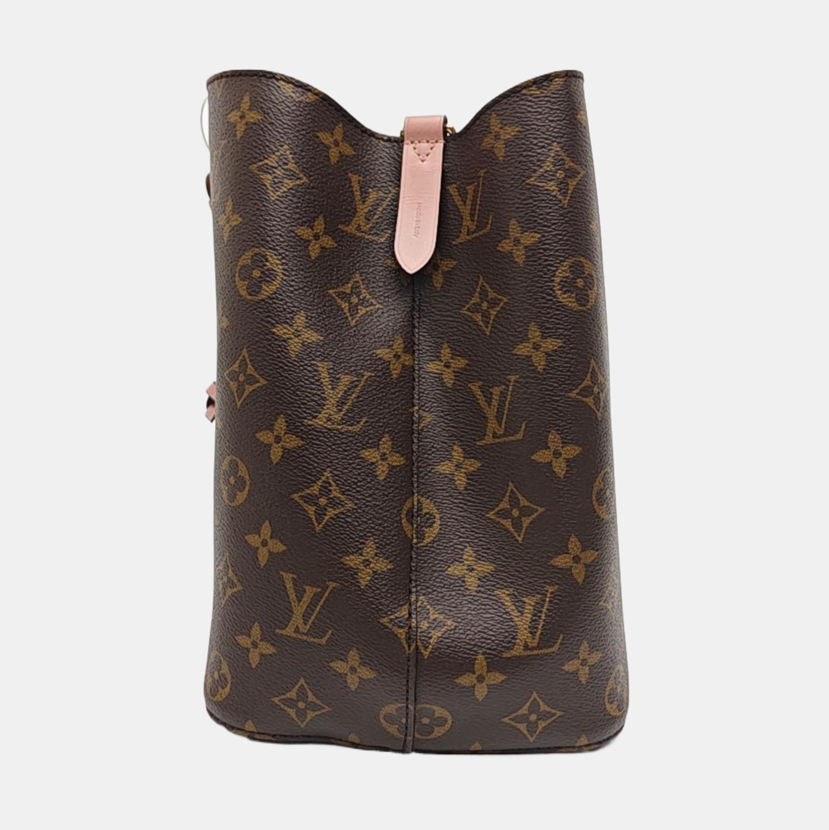 NÉONOÉ MM Monogram Coated Canvas Brown