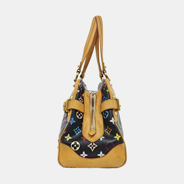 LV × TM CLAUDIA Monogram Coated Canvas Black