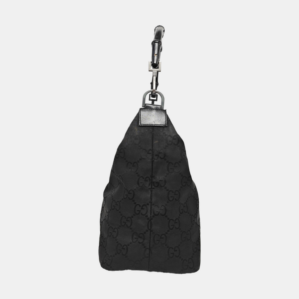 Monogram Canvas Top Handle Bag Black