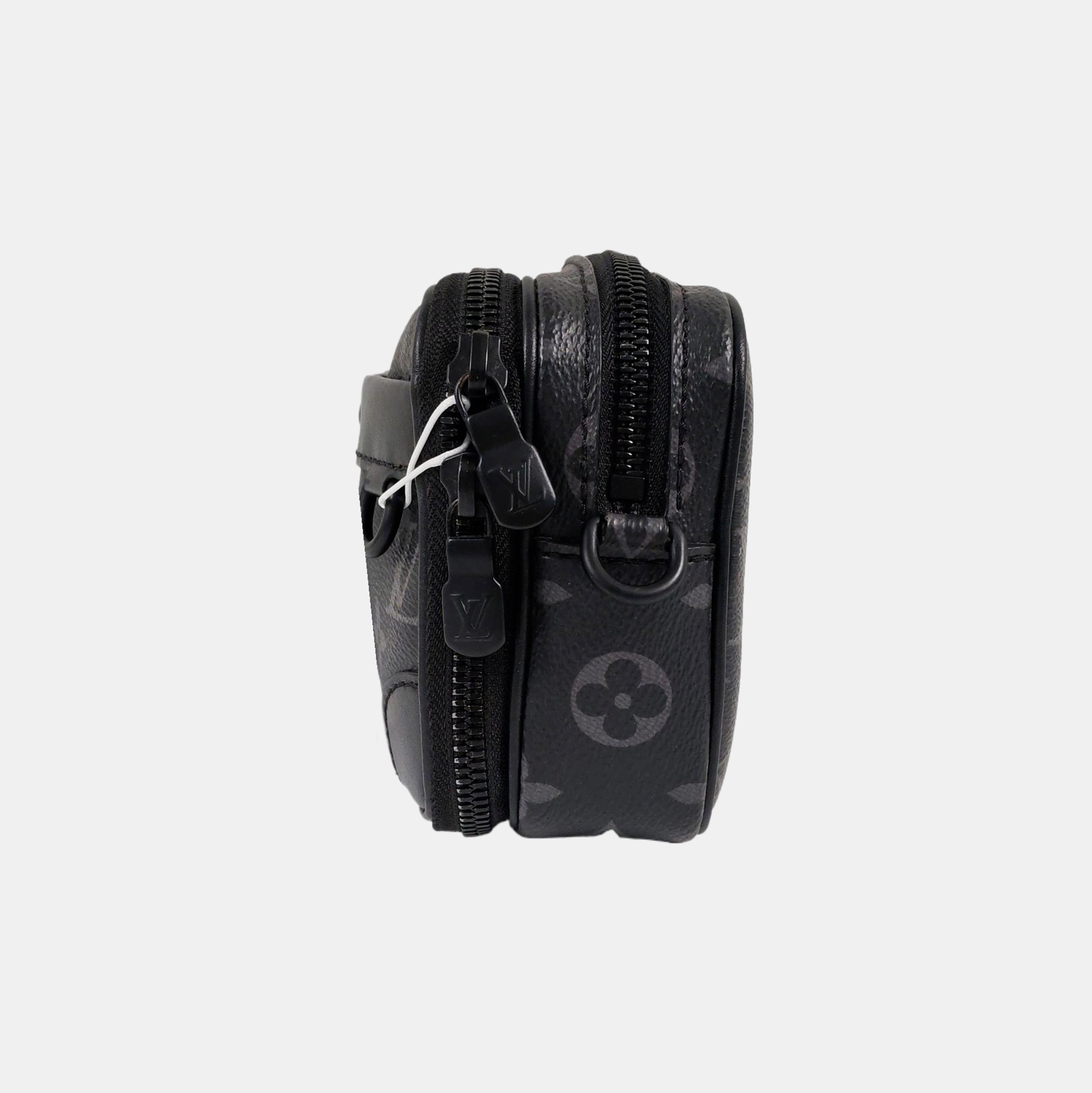 ALPHA Nano Monogram Coated Canvas Black