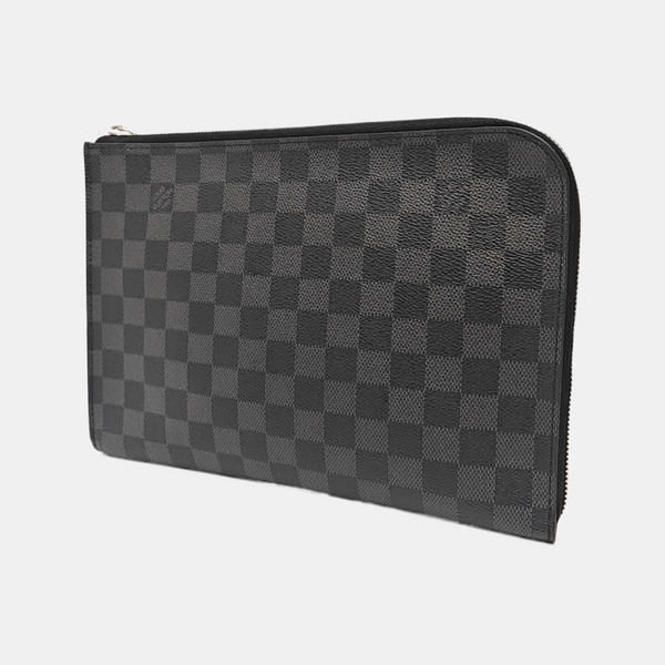 JOUR PM Damier Graphite Coated Canvas Gray