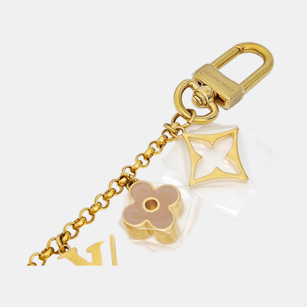 Metal Bag Charm Gold