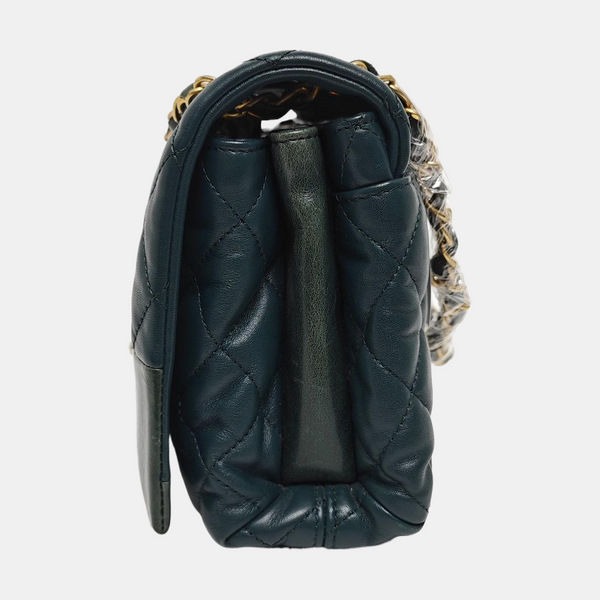 Quilted Calfskin Blue