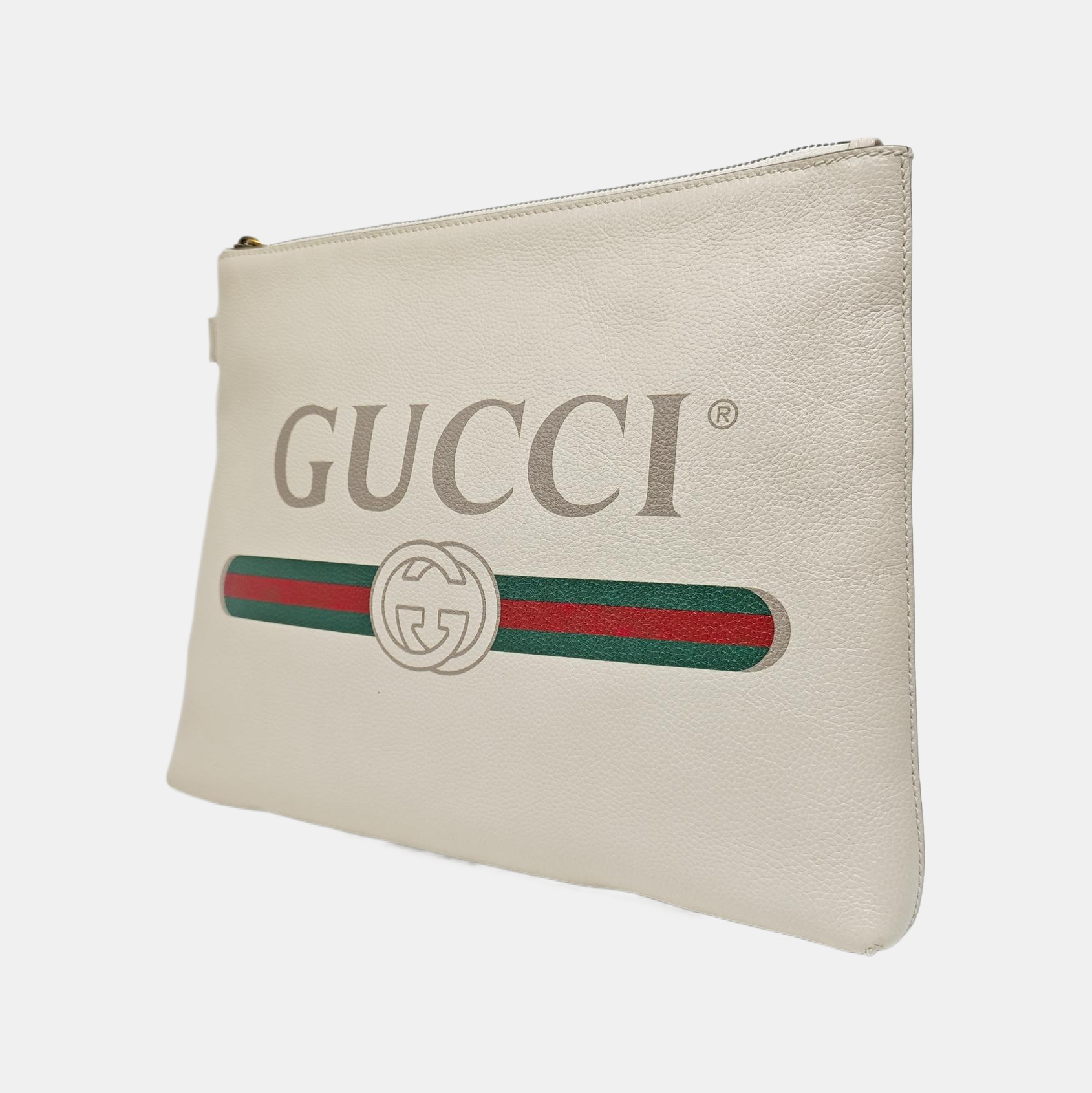 Print Calfskin White
