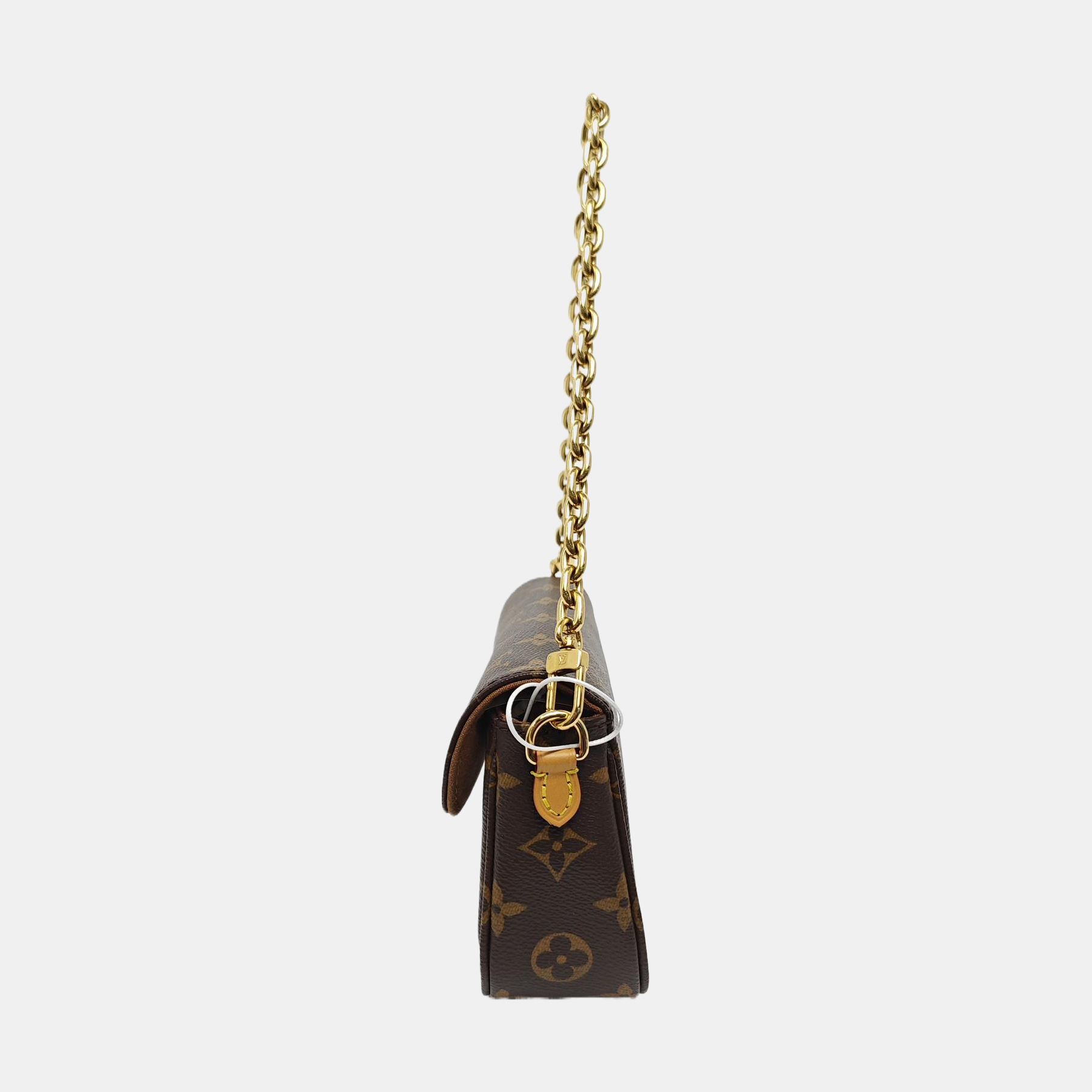 IVY Monogram Coated Canvas Brown