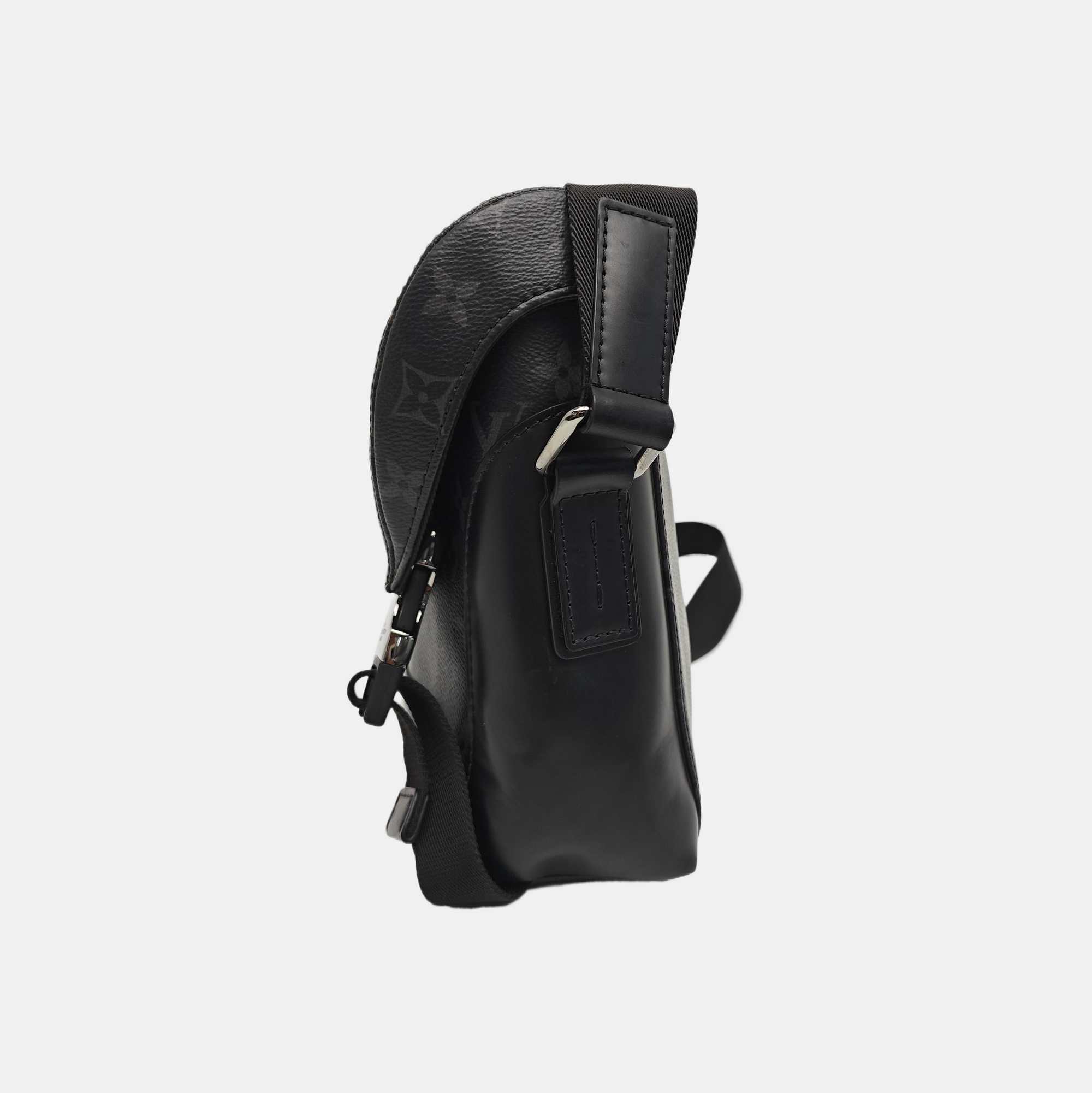 VOYAGER PM Monogram Coated Canvas Black