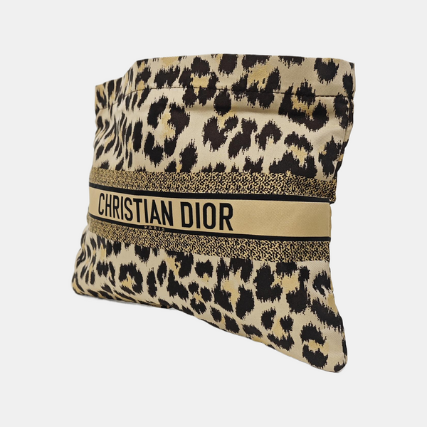 Fabric Clutch Brown