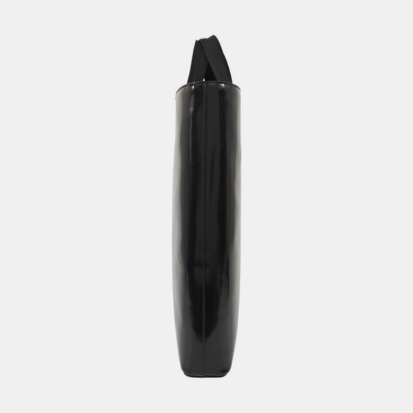 Calfskin Top Handle Bag Black