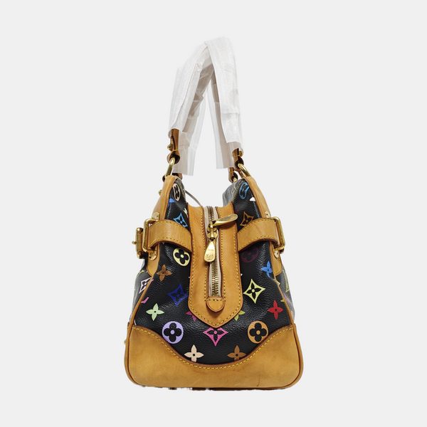 LV × TM CLAUDIA Monogram Coated Canvas Black