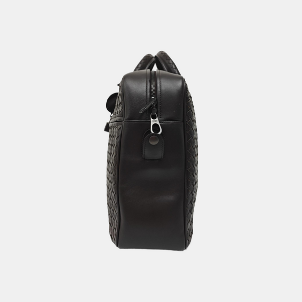 Calfskin Shoulder Bag Brown