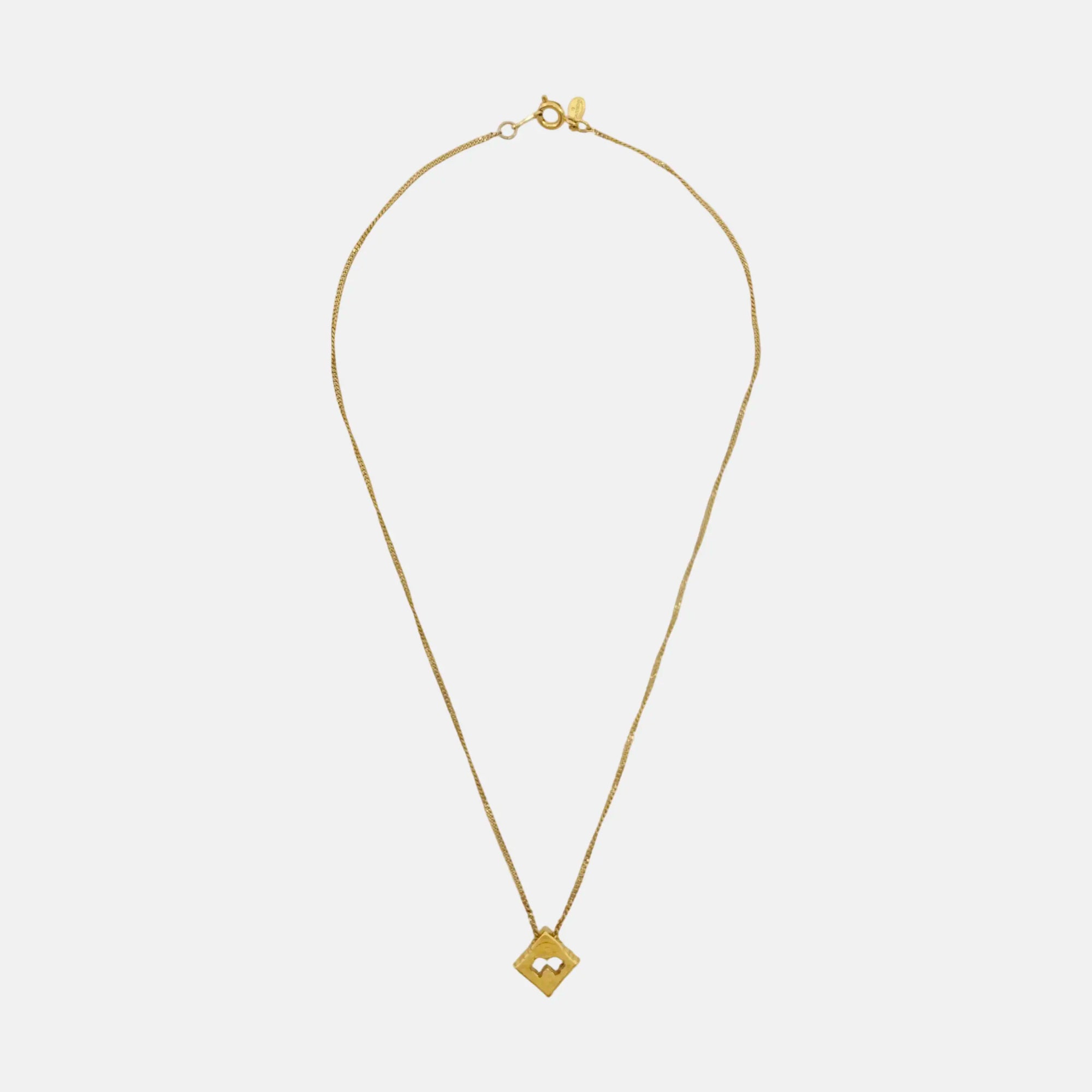 G Link Metal Gold Necklace