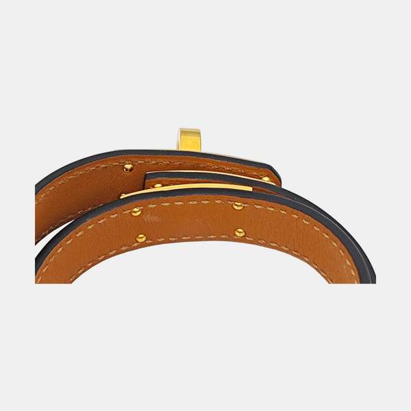 Kelly Leather Black Bracelet