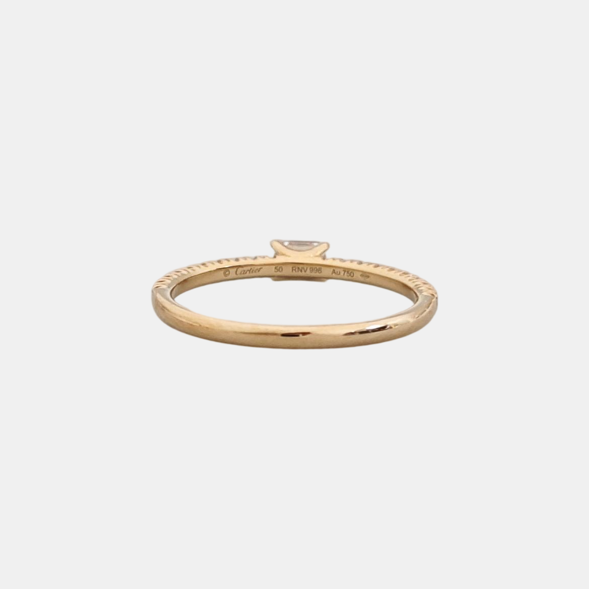 ETINCELLE DE CARTIER 18k Rose Gold Ring EU 50