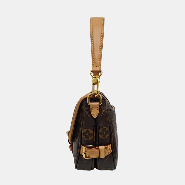 SAUMUR BB Monogram Coated Canvas Brown