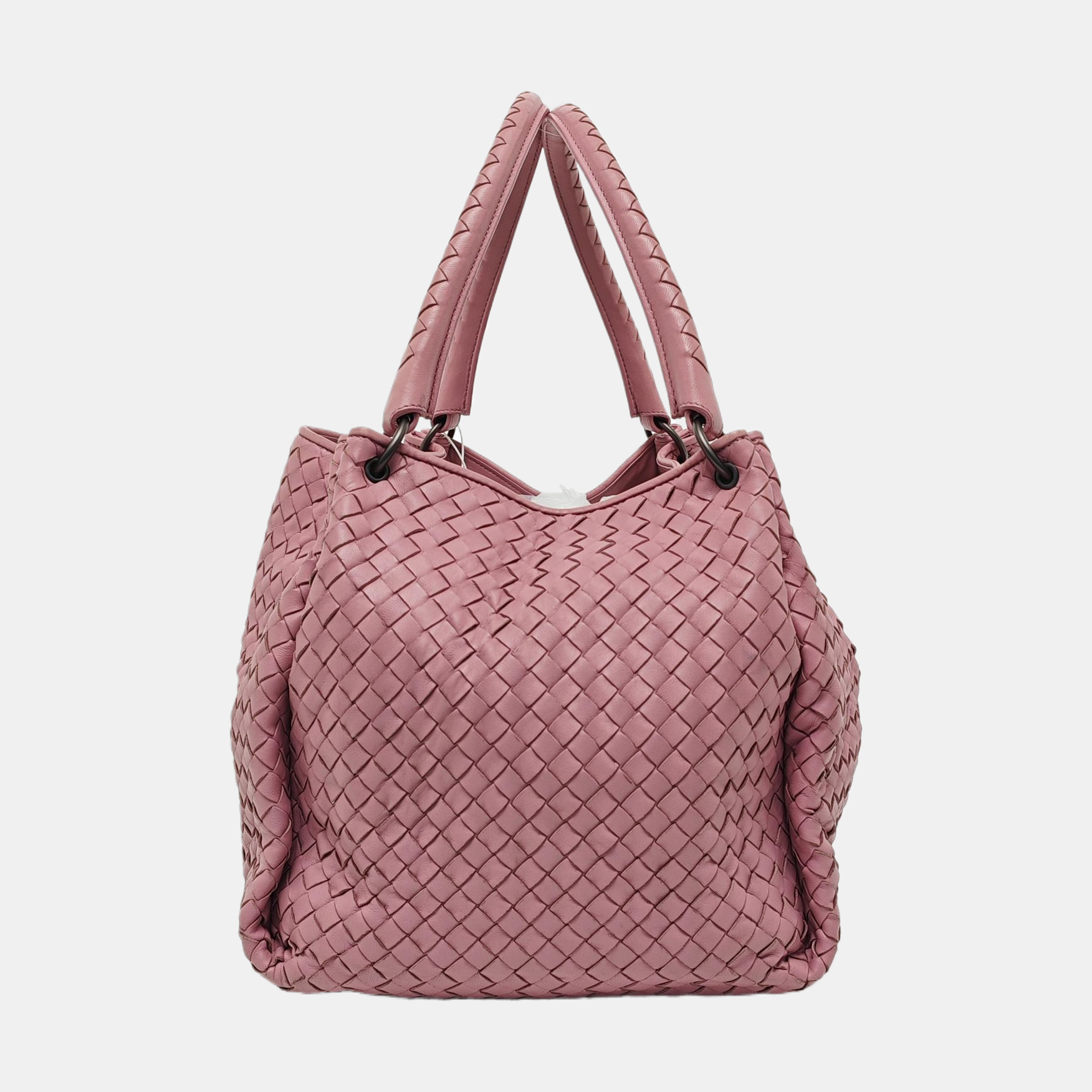 Authenticated pre-owned  Parachute Lambskin Pink - Top Handle Bag at Looply