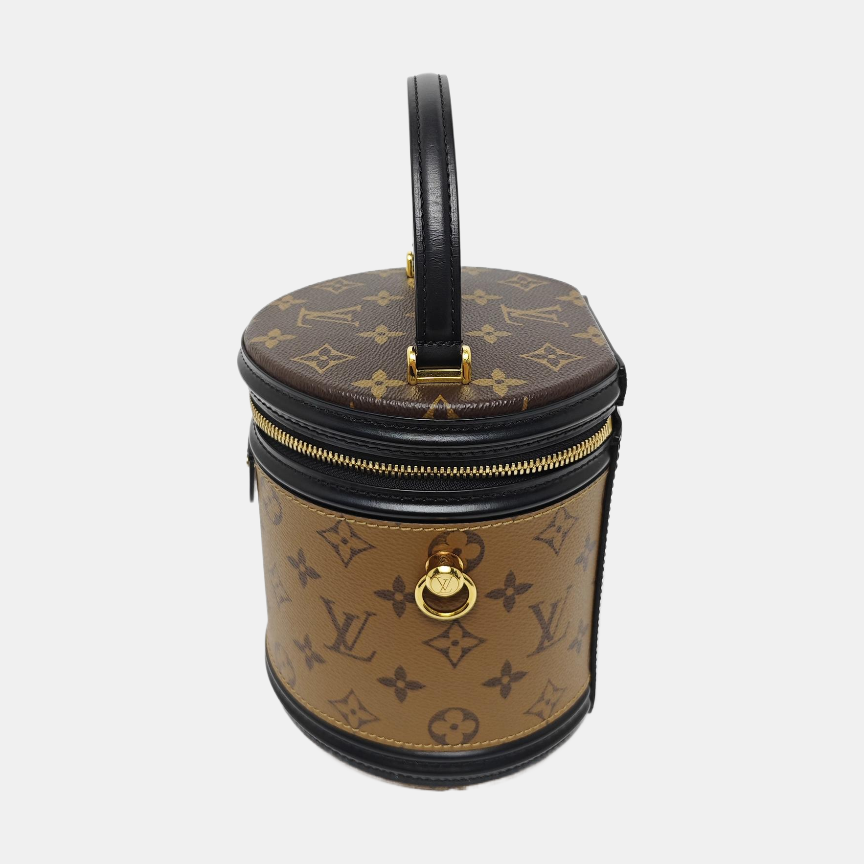 CANNES PM Monogram Coated Canvas Brown