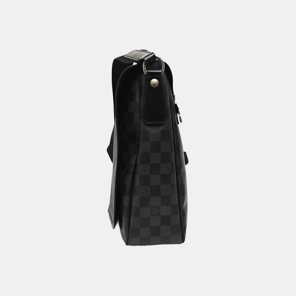 DANIEL Damier Graphite Coated Canvas Gray