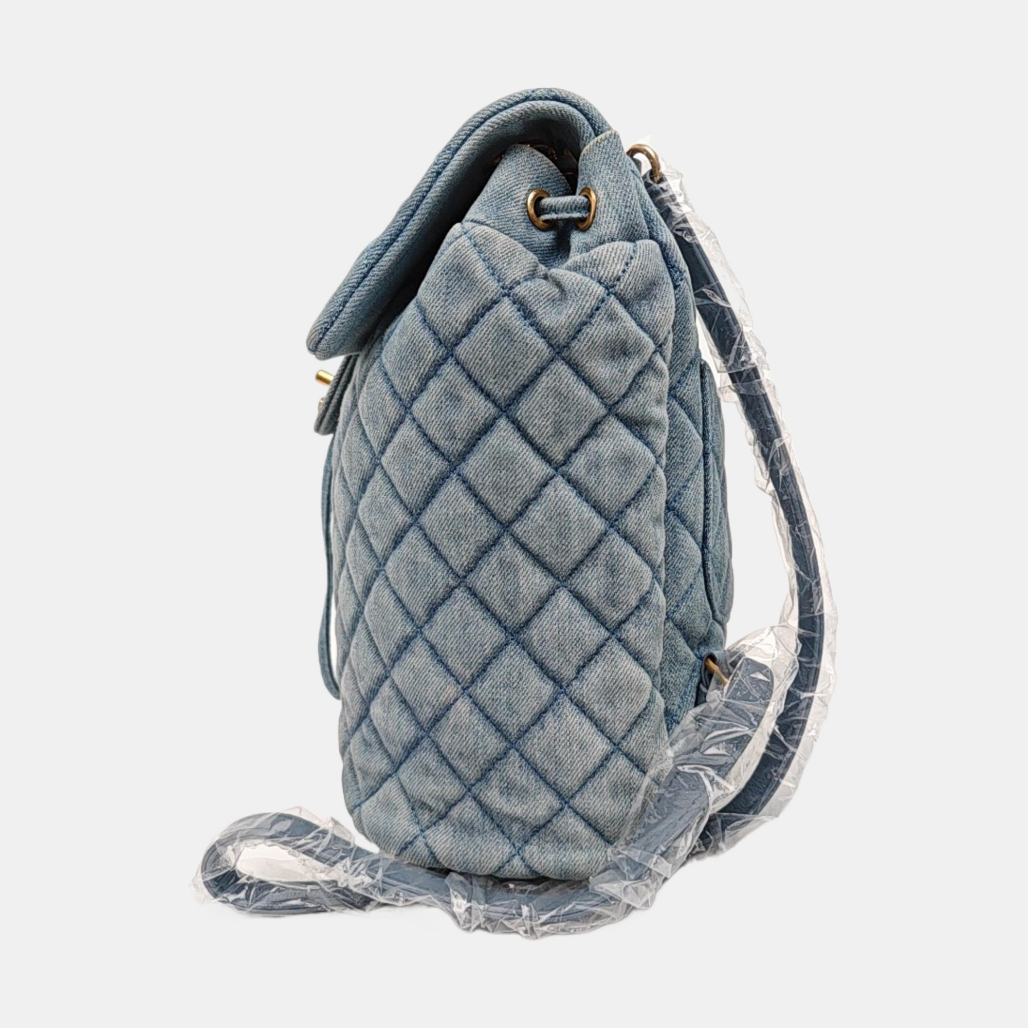 URBAN SPIRIT Small Quilted Canvas Blue
