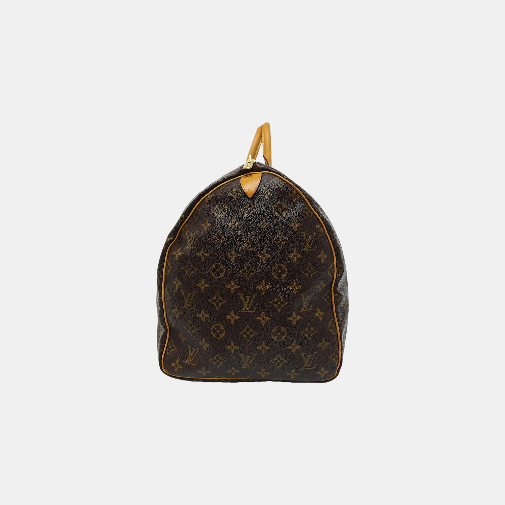 SAC SOUPLE 55 Monogram Coated Canvas Brown
