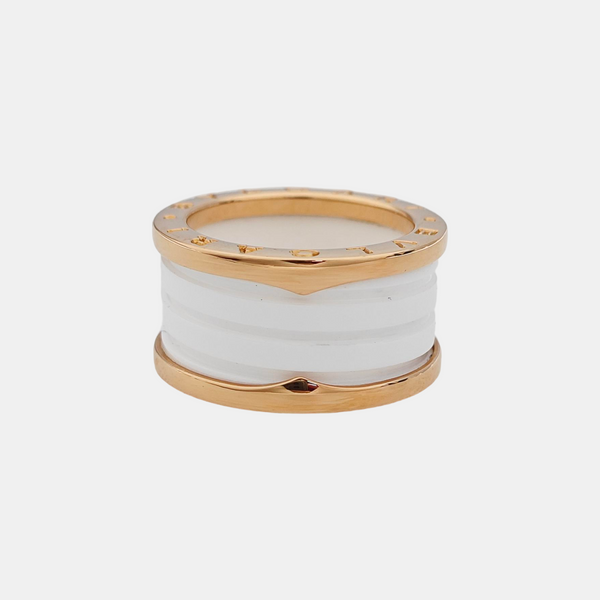 B.ZERO1 18k Rose Gold Ring EU 55