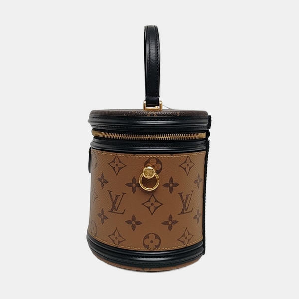 CANNES PM Monogram Coated Canvas Brown
