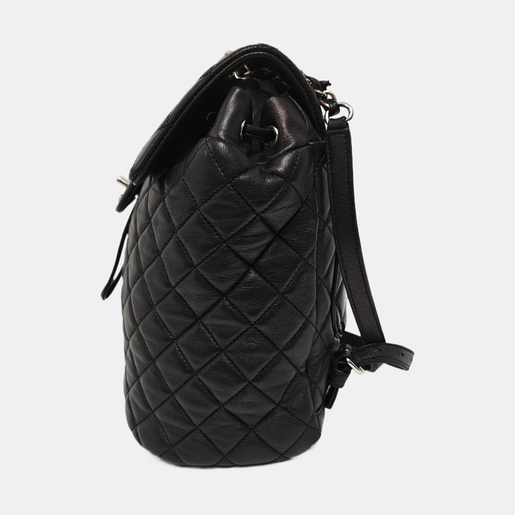 URBAN SPIRIT Small Quilted Lambskin Black