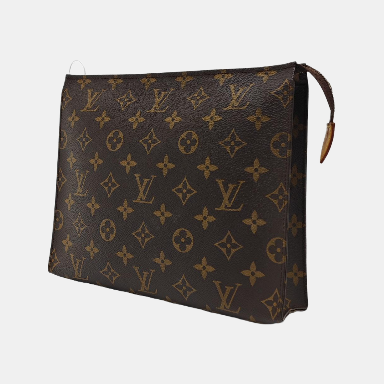 TOILET POCKET 26 Monogram Coated Canvas Brown