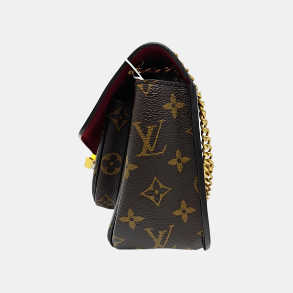 PASSY Monogram Coated Canvas Brown