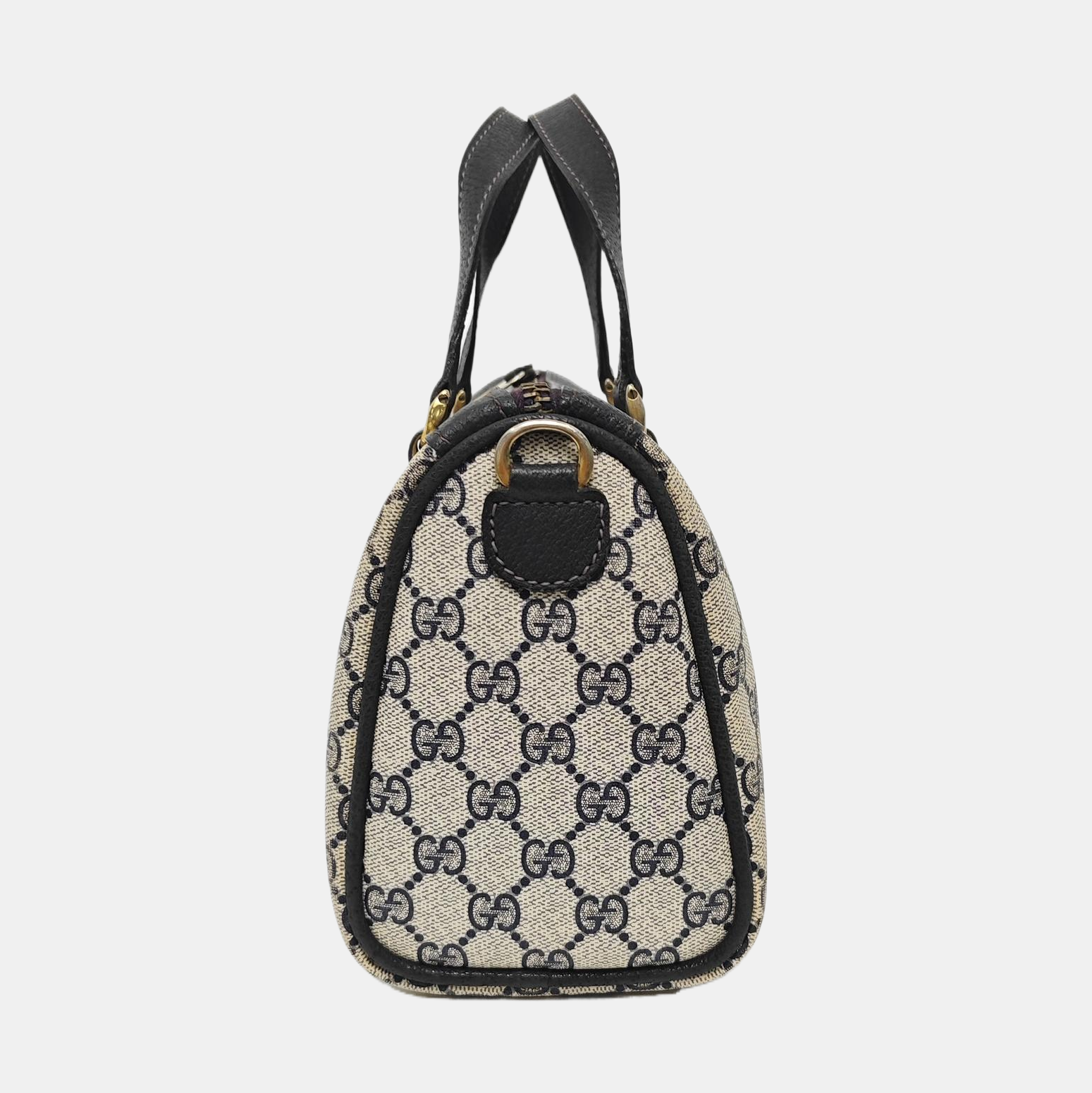 Ophidia Medium Monogram Coated Canvas Beige