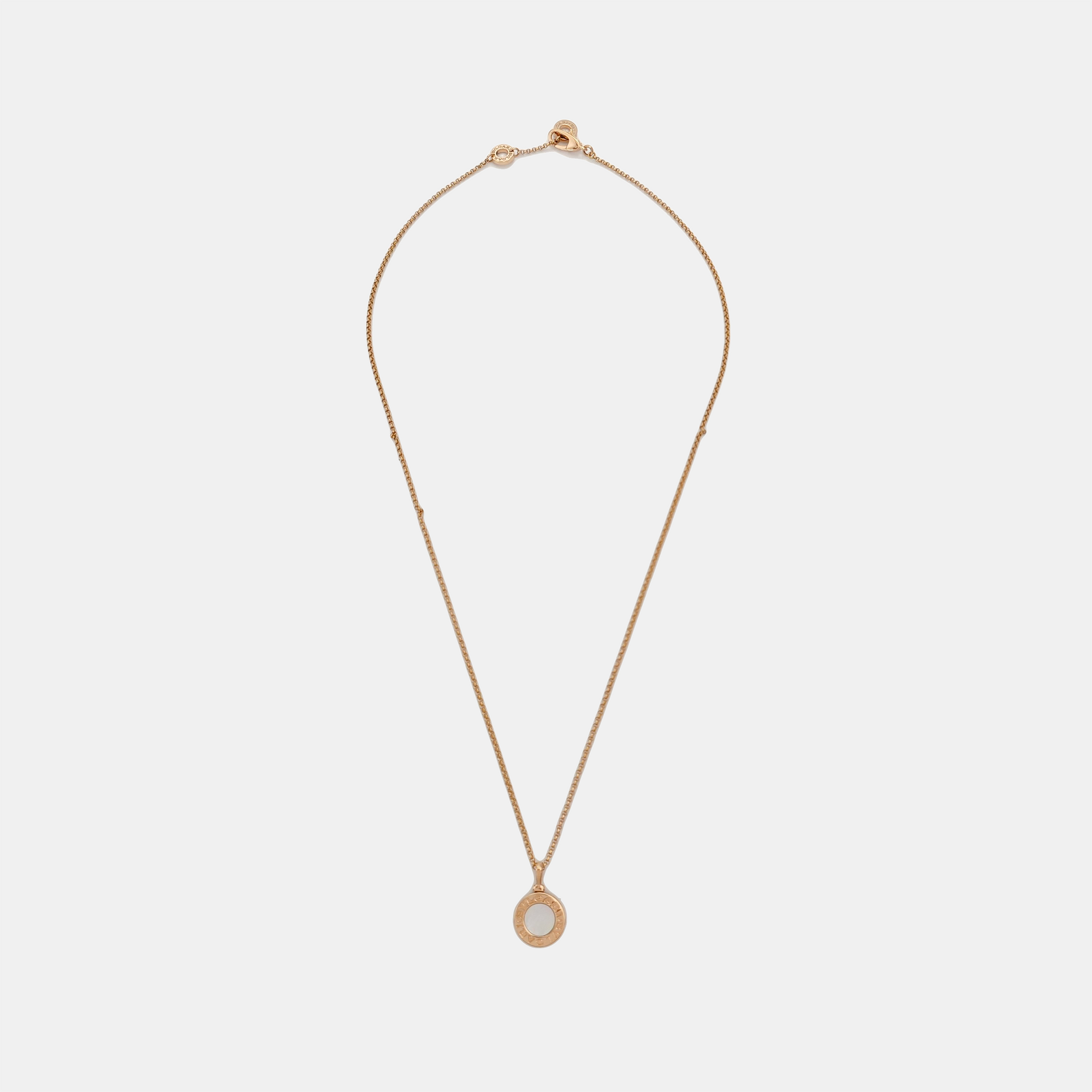 BVLGARI BVLGARI 18k Rose Gold Necklace